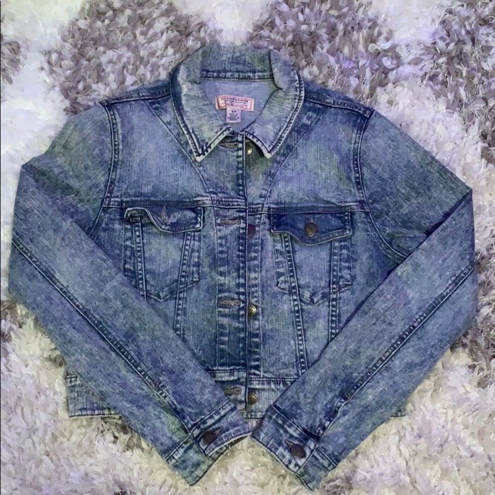 Guess Acid Wash Denim Jacket